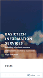 Mobile Screenshot of basictechinformationservices.com